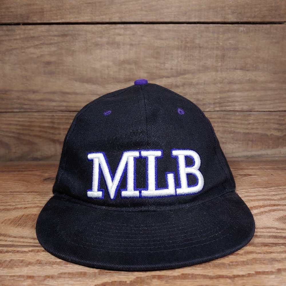 MLB Black Adjustable Hat